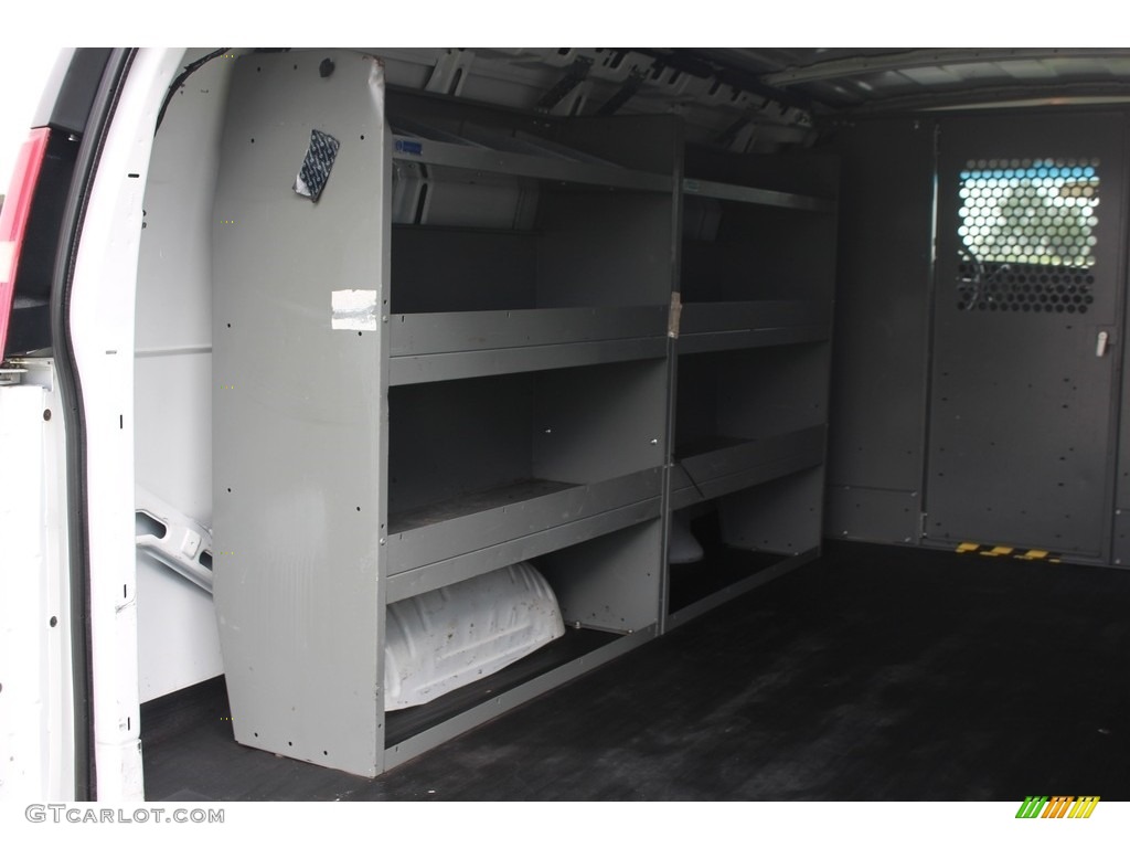 2008 Express 1500 Cargo Van - Summit White / Medium Pewter photo #7