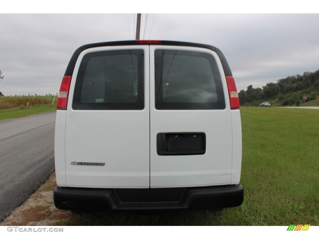2008 Express 1500 Cargo Van - Summit White / Medium Pewter photo #31