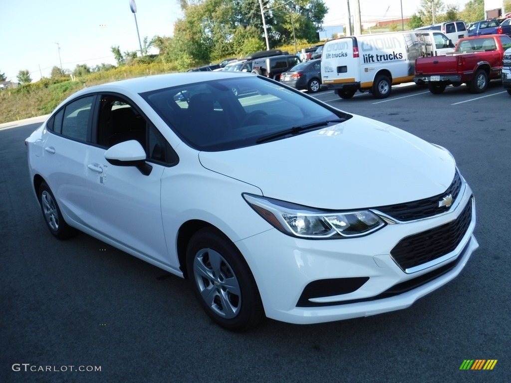 Summit White 2017 Chevrolet Cruze LS Exterior Photo #116074789