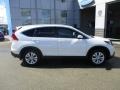 2014 White Diamond Pearl Honda CR-V EX-L AWD  photo #2