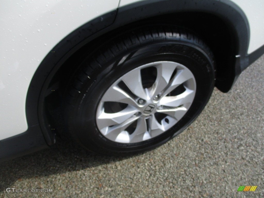 2014 CR-V EX-L AWD - White Diamond Pearl / Beige photo #16