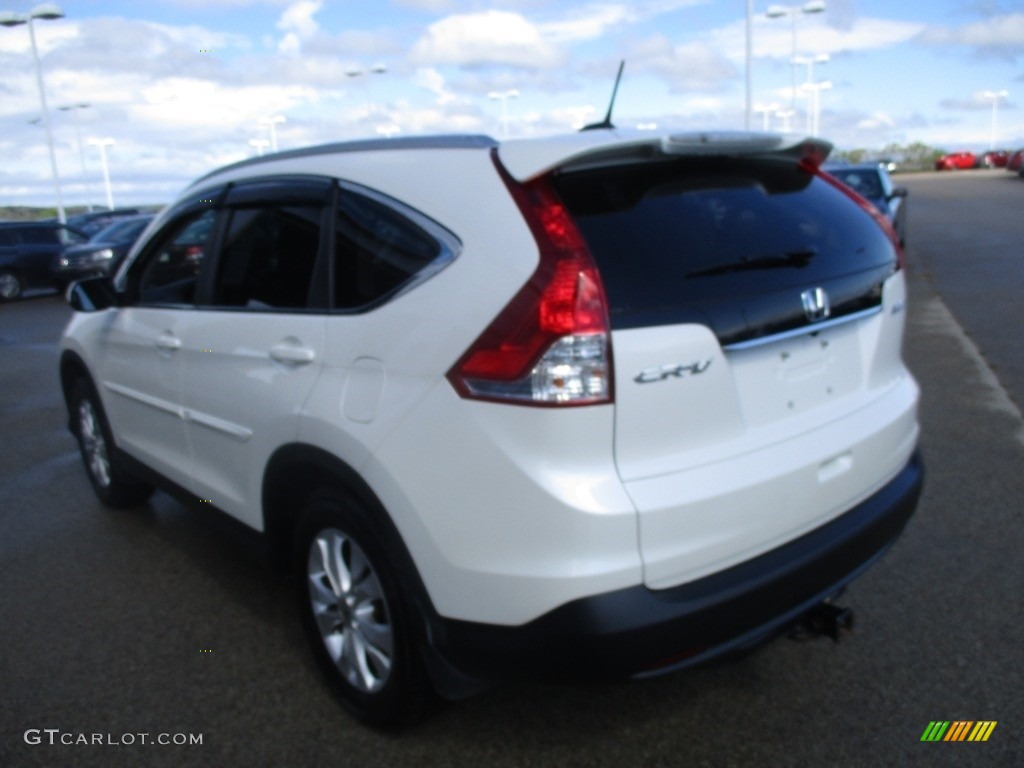 2014 CR-V EX-L AWD - White Diamond Pearl / Beige photo #17