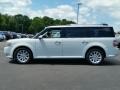White Suede Clearcoat 2009 Ford Flex SEL AWD Exterior