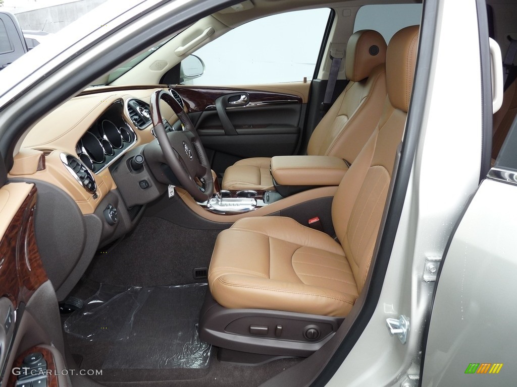 Choccachino Interior 2017 Buick Enclave Premium AWD Photo #116077076