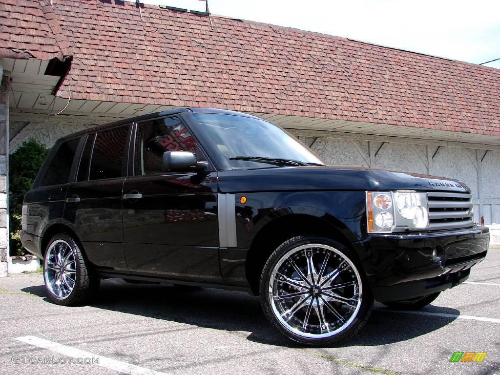 2004 Range Rover HSE - Java Black / Sand/Jet Black photo #1