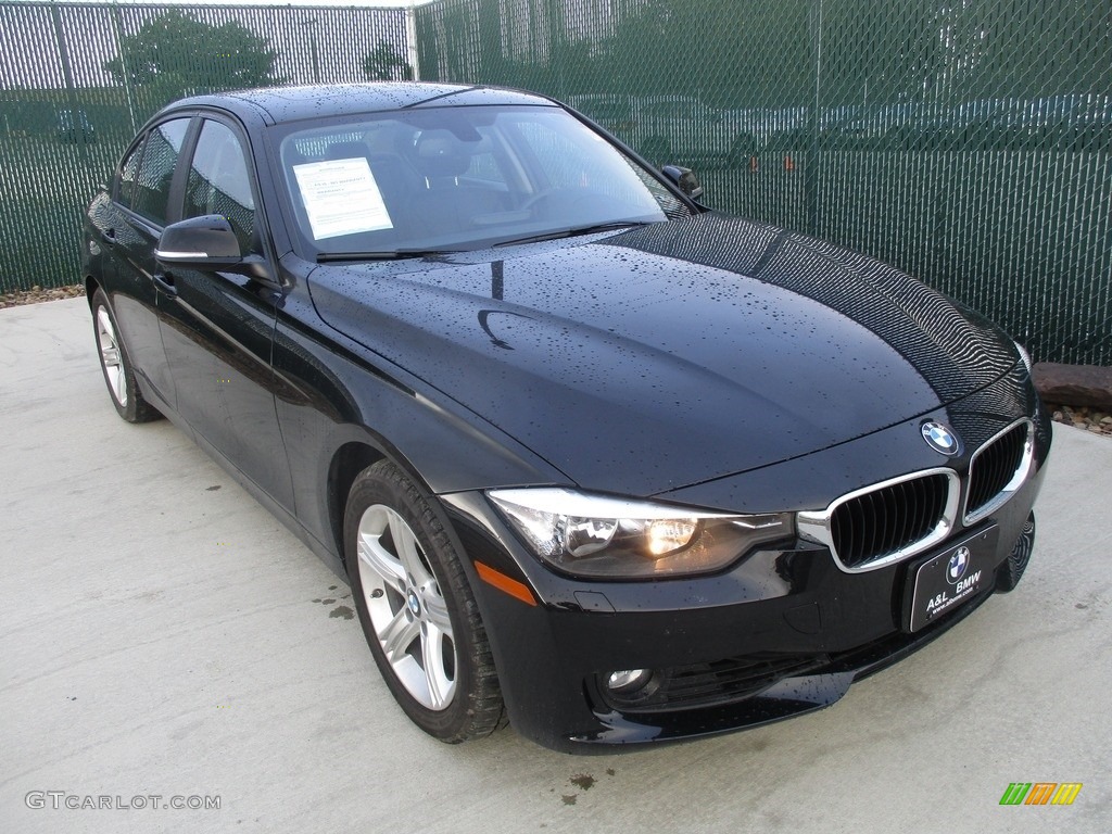 2014 3 Series 328i xDrive Sedan - Jet Black / Black photo #5