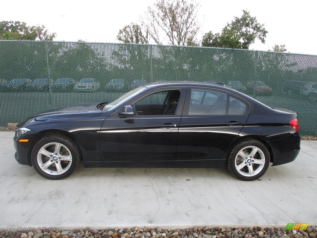 2014 3 Series 328i xDrive Sedan - Jet Black / Black photo #8