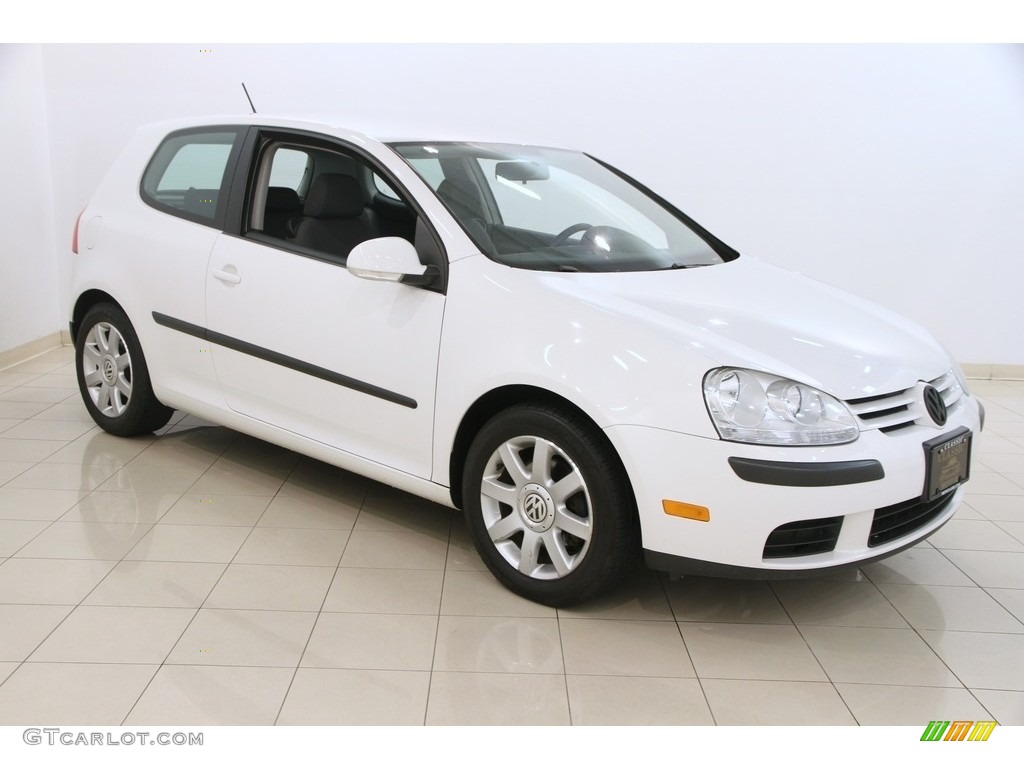 2009 Rabbit 2 Door - Candy White / Anthracite photo #1