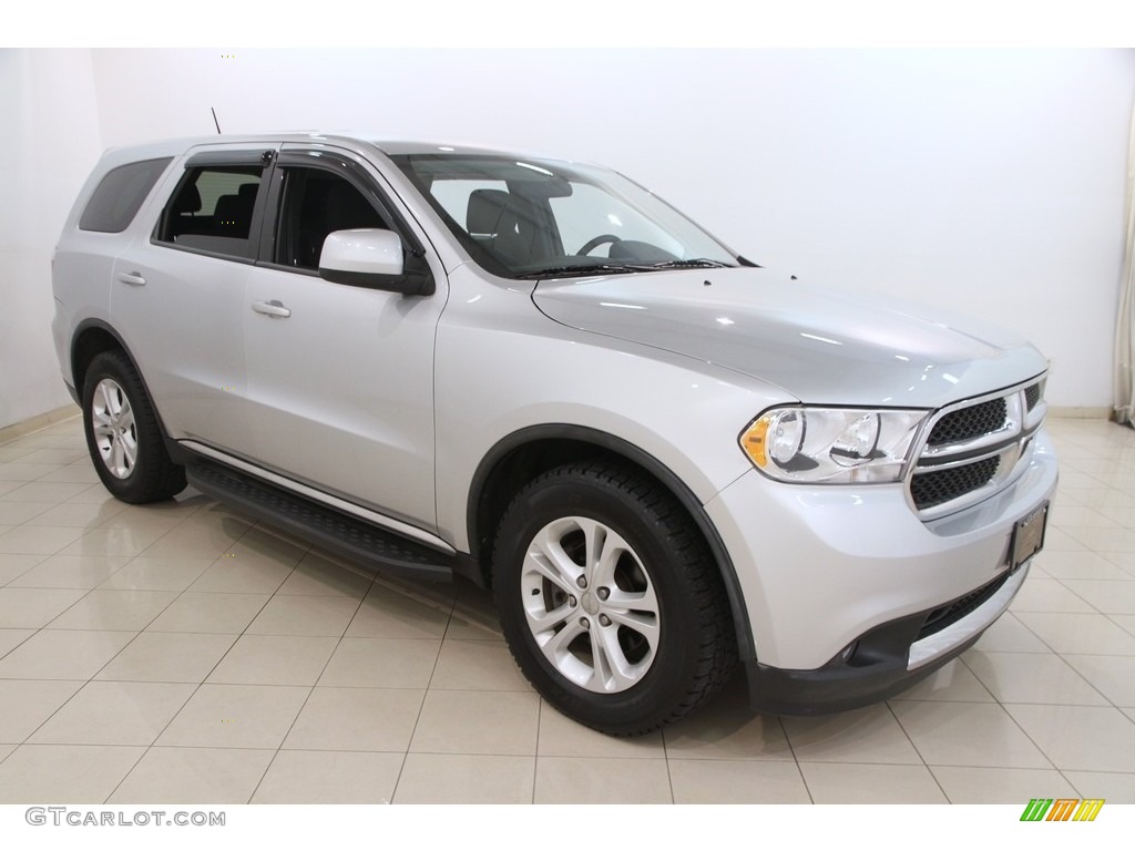 Bright Silver Metallic Dodge Durango