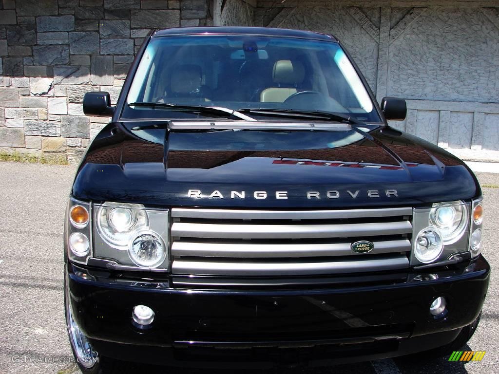 2004 Range Rover HSE - Java Black / Sand/Jet Black photo #9