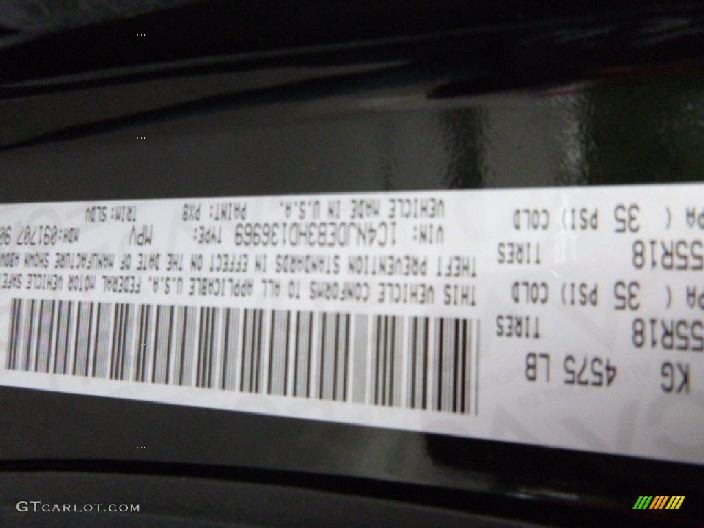2017 Compass Color Code PX8 for Black Photo #116079686