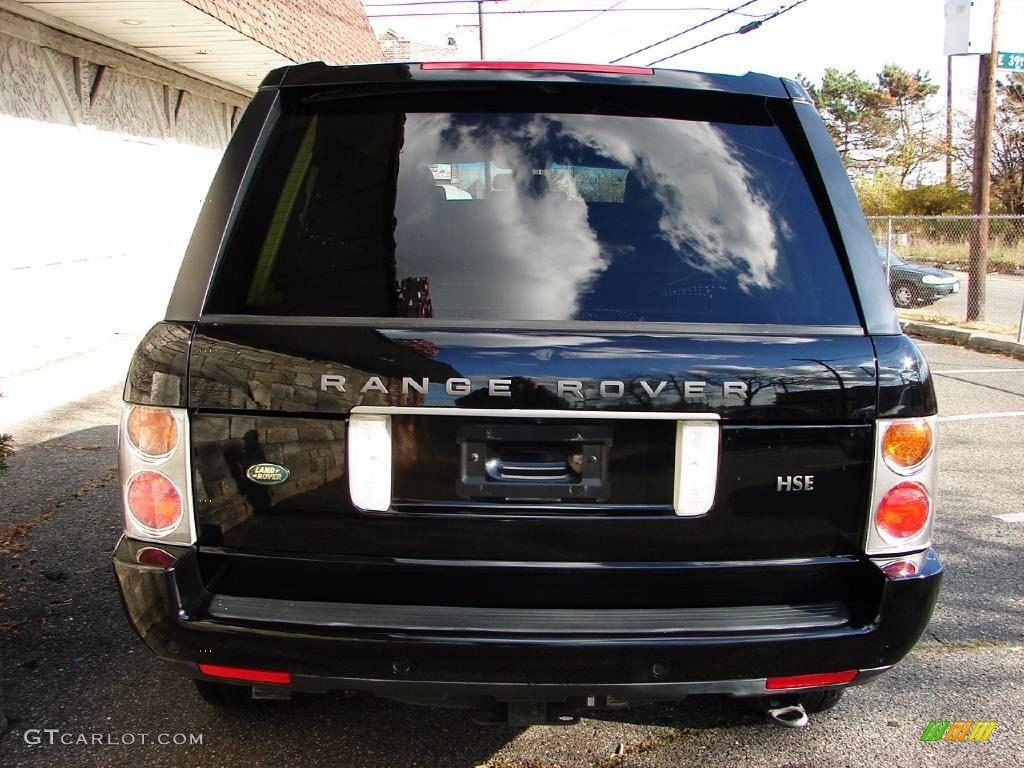 2004 Range Rover HSE - Java Black / Sand/Jet Black photo #5