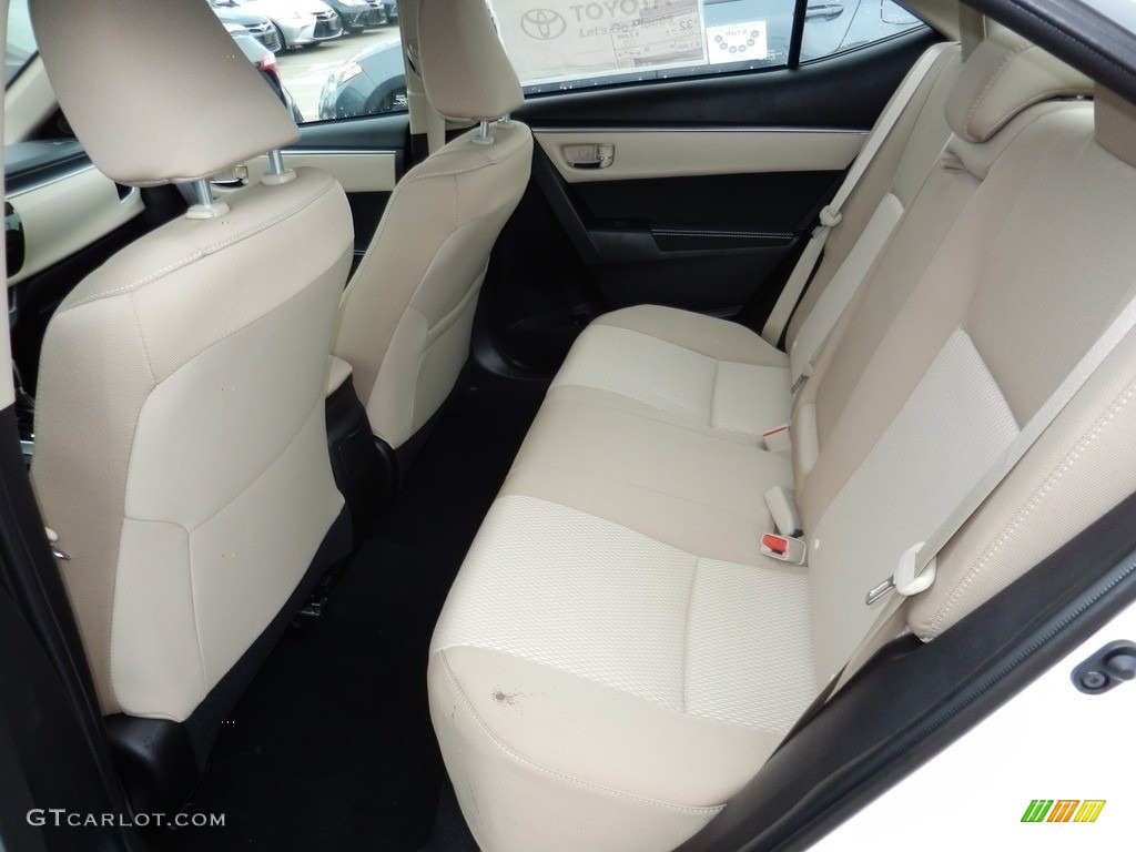 2016 Toyota Corolla LE Rear Seat Photos