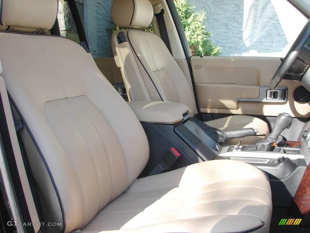 2004 Range Rover HSE - Java Black / Sand/Jet Black photo #23