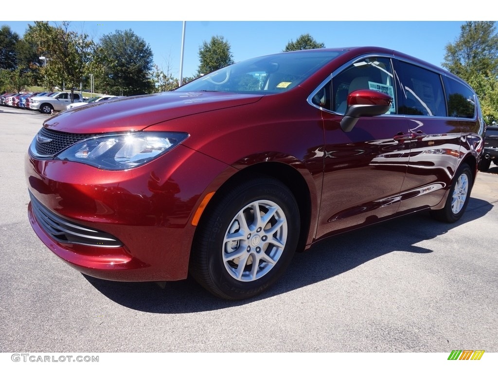 2017 Pacifica Touring - Velvet Red Pearl / Black/Alloy photo #1