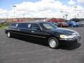 2000 Black Lincoln Town Car Executive Limousine  photo #2
