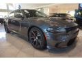 2016 Granite Crystal Metallic Dodge Charger R/T Scat Pack  photo #4