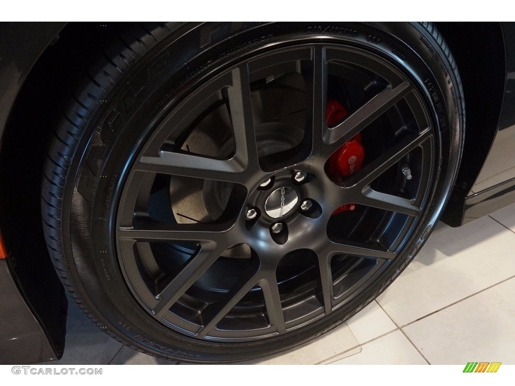 2016 Charger R/T Scat Pack - Granite Crystal Metallic / Black/Ruby Red photo #5