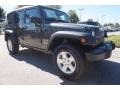 2016 Granite Crystal Metallic Jeep Wrangler Unlimited Sport 4x4  photo #4