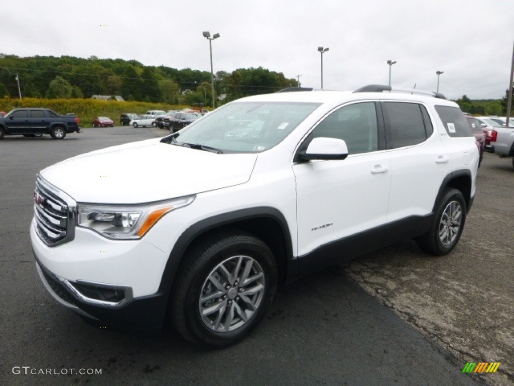 Summit White 2017 GMC Acadia SLE AWD Exterior Photo #116087342