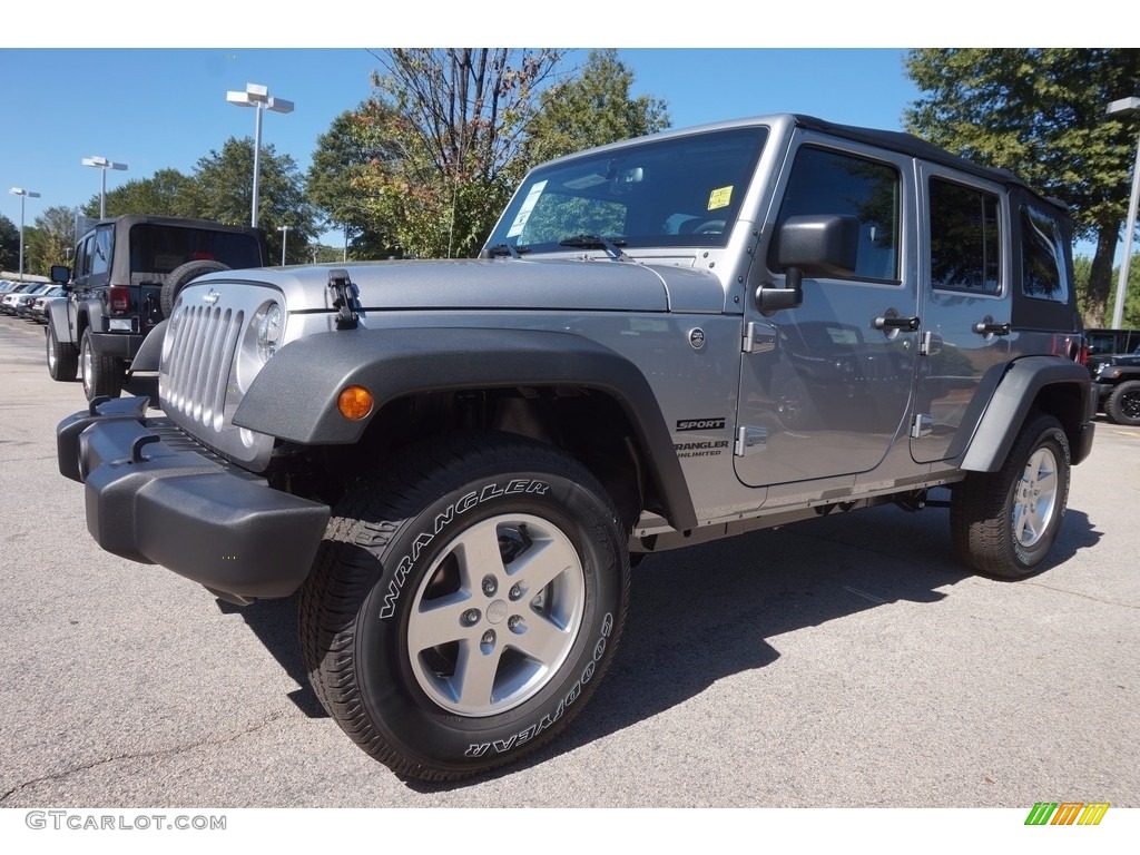 Billet Silver Metallic Jeep Wrangler Unlimited