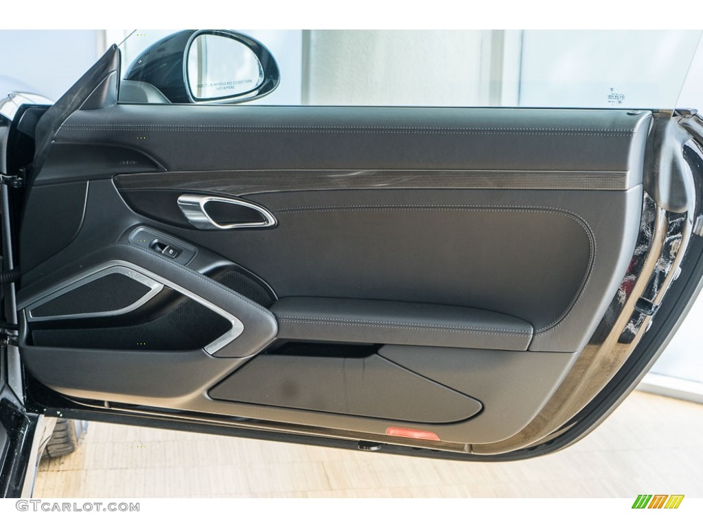 2016 Porsche 911 Turbo Cabriolet Black Door Panel Photo #116088938