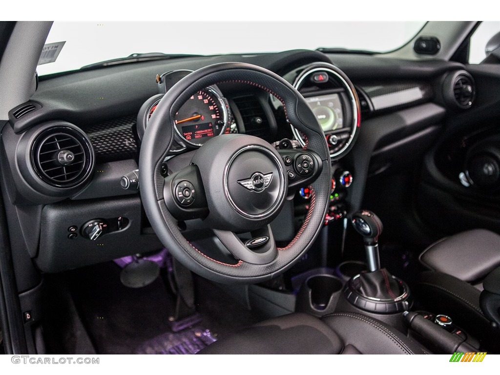 2017 Mini Hardtop Cooper S 2 Door Carbon Black Dashboard Photo #116091635