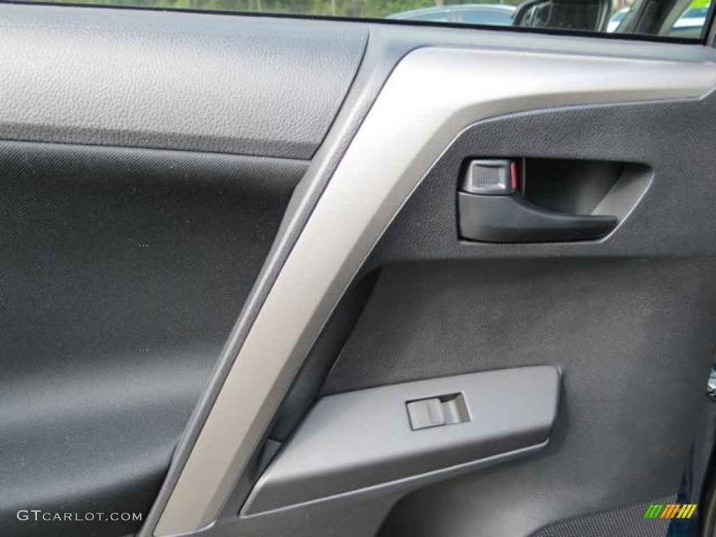2017 Toyota RAV4 LE AWD Black Door Panel Photo #116092493