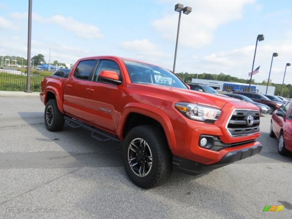 2017 Inferno Orange Toyota Tacoma Sr5 Double Cab 116076249 2017 Inferno Orange Toyota Tacoma Sr5 Double Cab 116076249