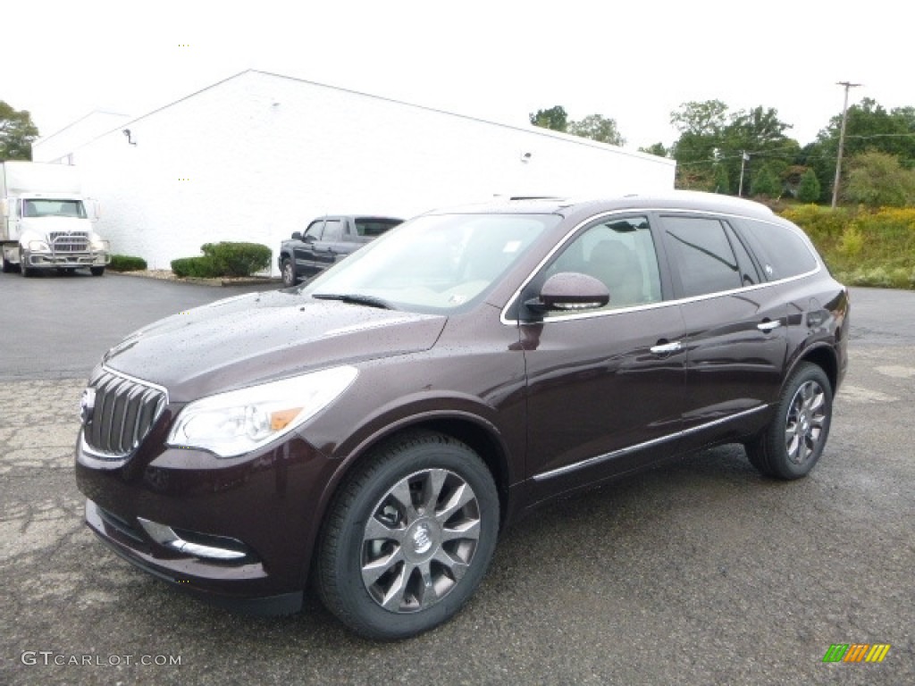 Dark Chocolate Metallic 2017 Buick Enclave Premium AWD Exterior Photo #116093393