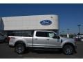 2017 Ingot Silver Ford F250 Super Duty Lariat Crew Cab 4x4  photo #2