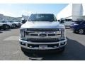 2017 Ingot Silver Ford F250 Super Duty Lariat Crew Cab 4x4  photo #4