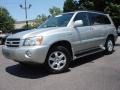 2002 Millennium Silver Metallic Toyota Highlander Limited  photo #2