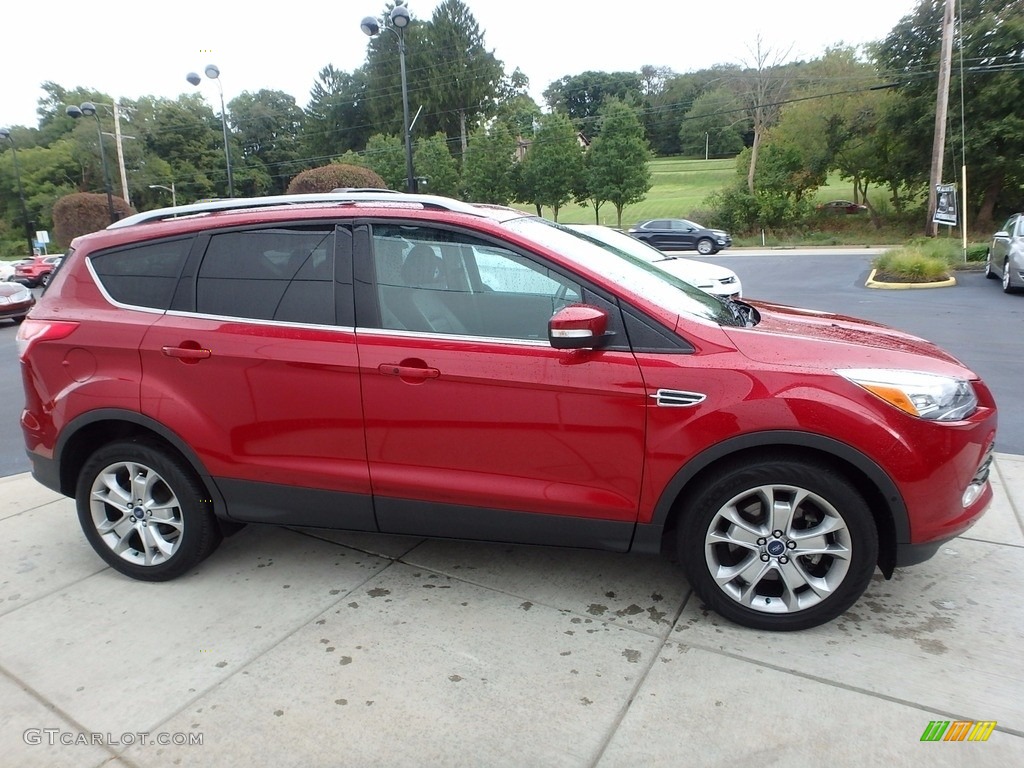 2014 Escape Titanium 1.6L EcoBoost 4WD - Ruby Red / Charcoal Black photo #6