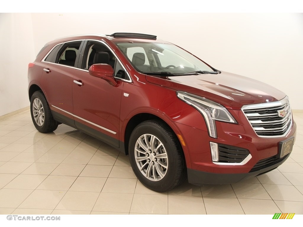 Red Passion Tintcoat 2017 Cadillac XT5 Luxury Exterior Photo #116094422