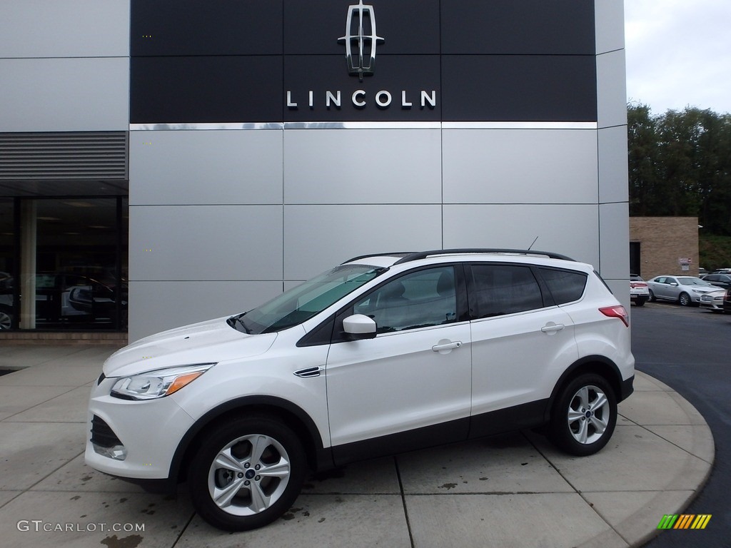 2014 Escape SE 2.0L EcoBoost 4WD - White Platinum / Charcoal Black photo #1