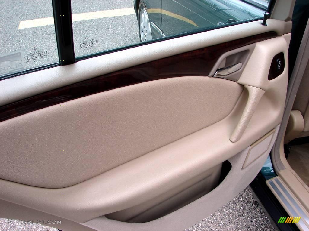 1998 E 300TD Sedan - Brilliant Emerald Green Metallic / Parchment photo #39