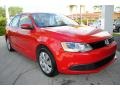 Tornado Red - Jetta SE Sedan Photo No. 2