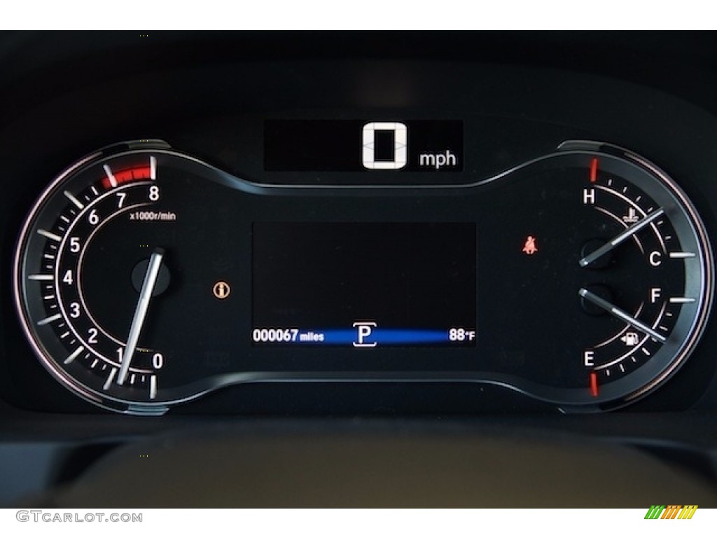2017 Honda Ridgeline RTL-E AWD Gauges Photo #116097587