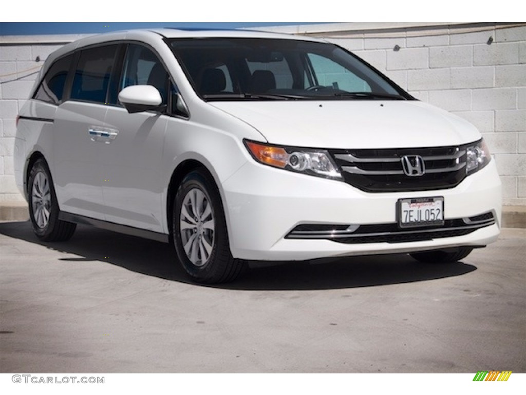 2014 Odyssey EX-L - White Diamond Pearl / Gray photo #1