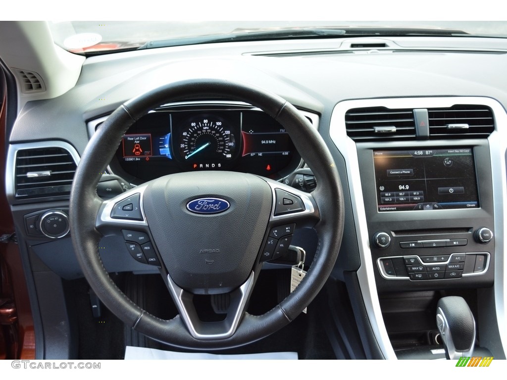 2016 Fusion SE - Bronze Fire Metallic / Charcoal Black photo #30