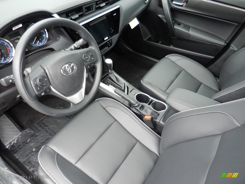 2017 Corolla LE - Black Sand Pearl / Black photo #3