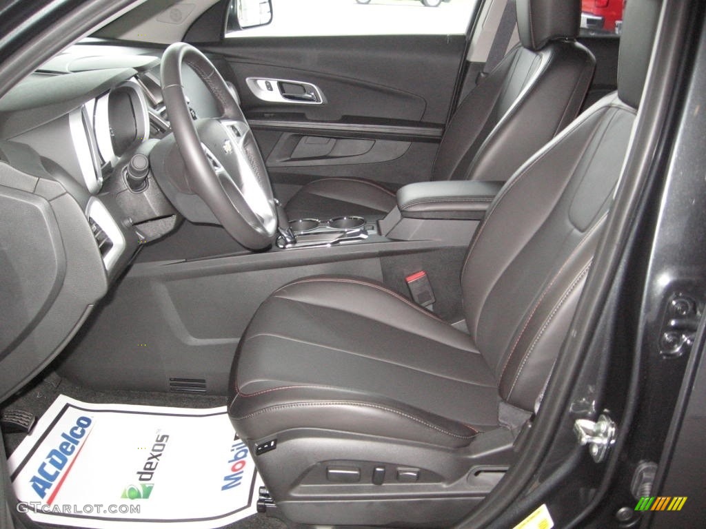 Jet Black Interior 2017 Chevrolet Equinox Premier Photo #116100767