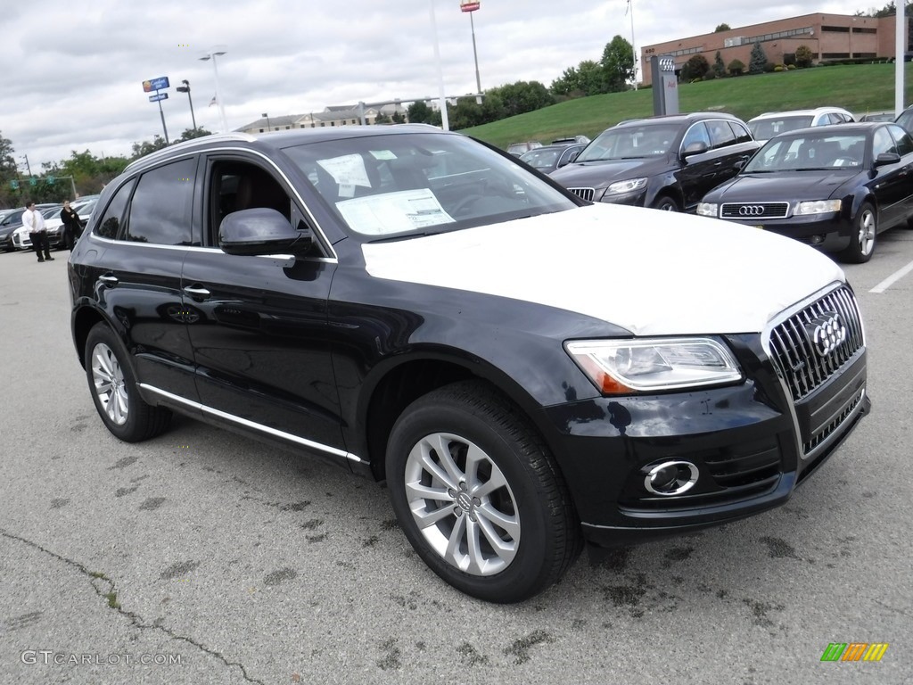 Moonlight Blue Metallic 2017 Audi Q5 2.0 TFSI Premium quattro Exterior Photo #116101455