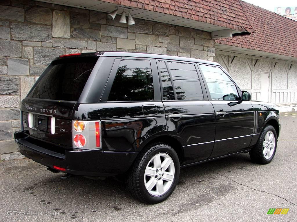 2004 Range Rover HSE - Java Black / Sand/Jet Black photo #4