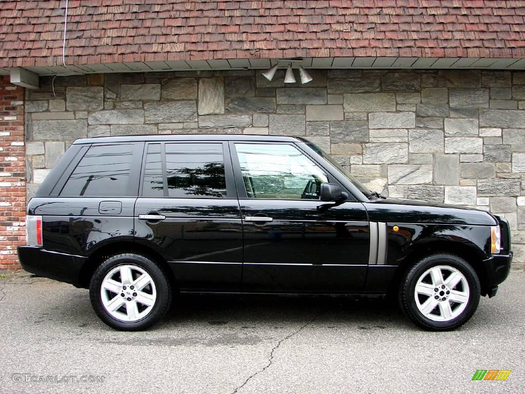 2004 Range Rover HSE - Java Black / Sand/Jet Black photo #5