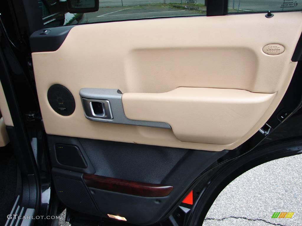 2004 Range Rover HSE - Java Black / Sand/Jet Black photo #25