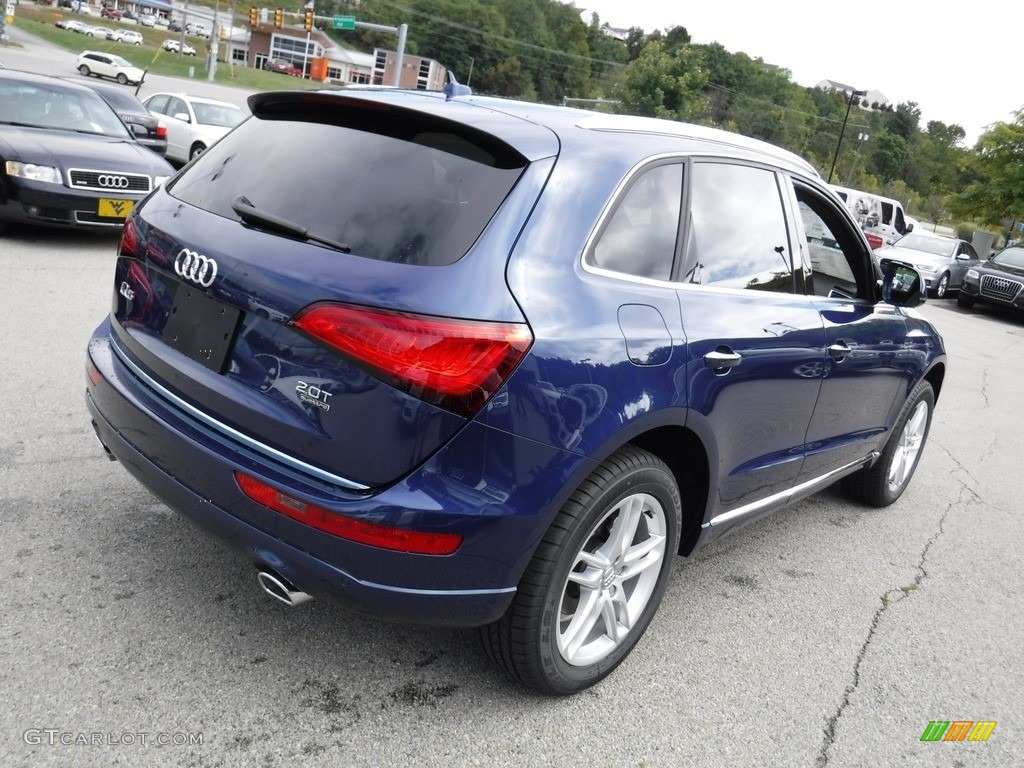 2017 Q5 2.0 TFSI Premium Plus quattro - Scuba Blue Metallic / Chestnut Brown photo #11