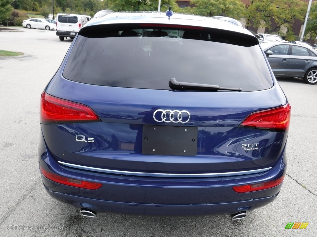 2017 Q5 2.0 TFSI Premium Plus quattro - Scuba Blue Metallic / Chestnut Brown photo #13