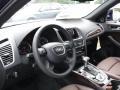 2017 Audi Q5 Chestnut Brown Interior Dashboard Photo